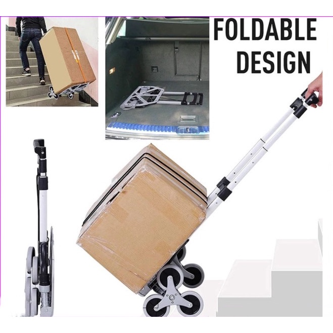 Stairclimbing carts Pulling carts upstairs Shopping carts Aluminum