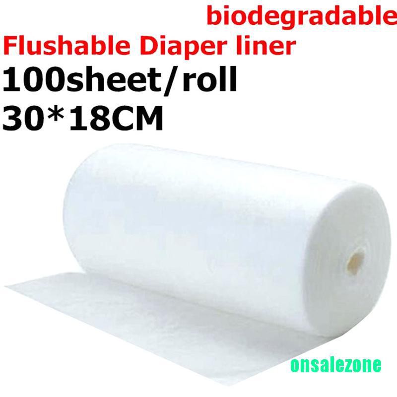 biodegradable diaper inserts