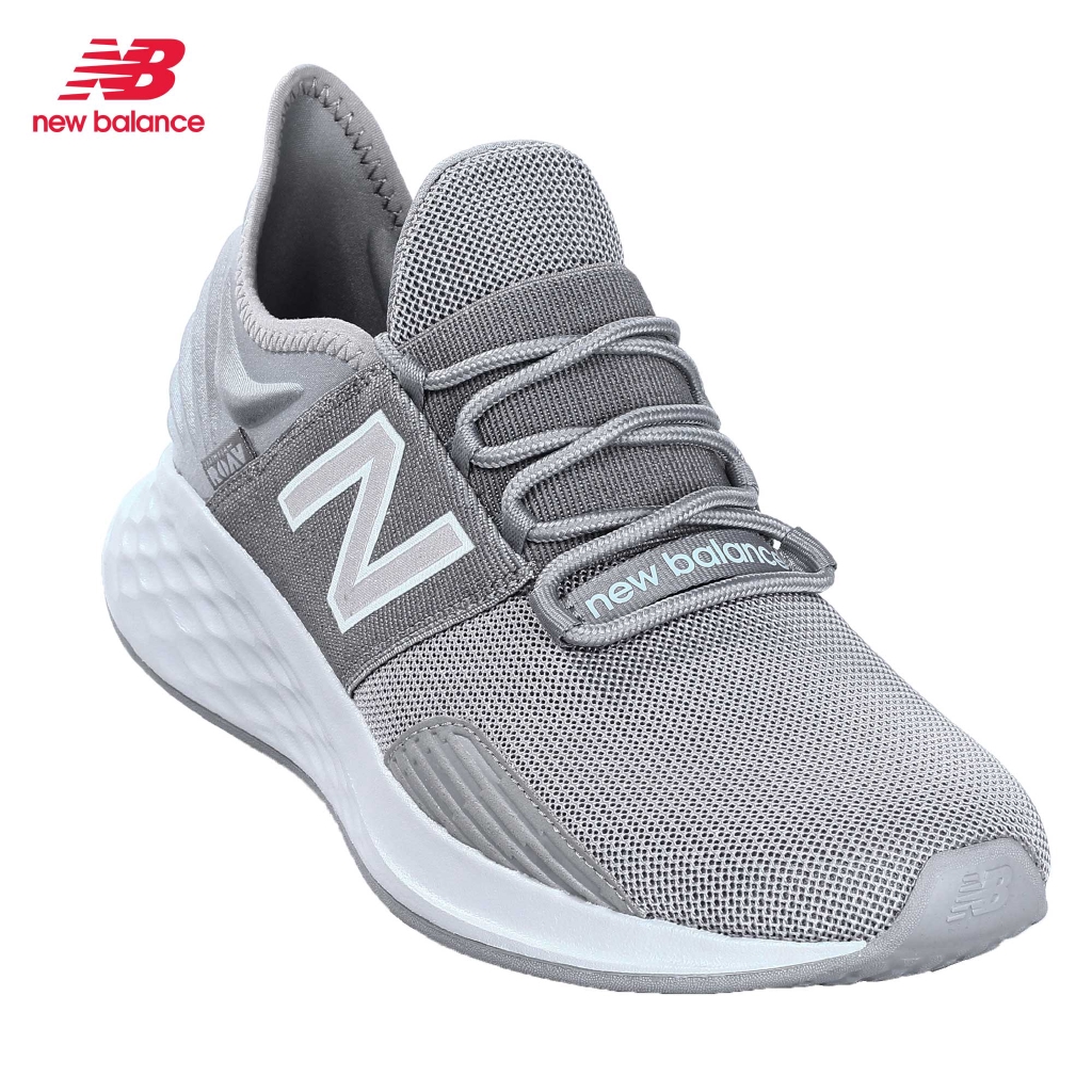 new balance mens fresh foam roav grey