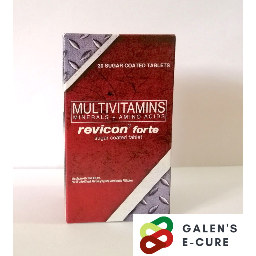 Revicon Multivitamins (30 tablets) Shopee Philippines