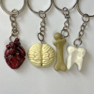Anatomy Keychains by Clay Createur Ph