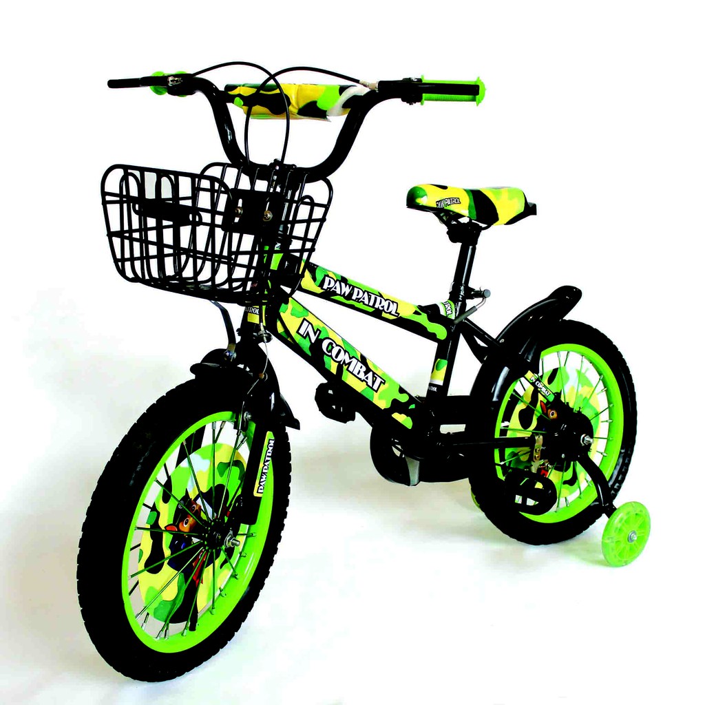 paw patrol kids bike