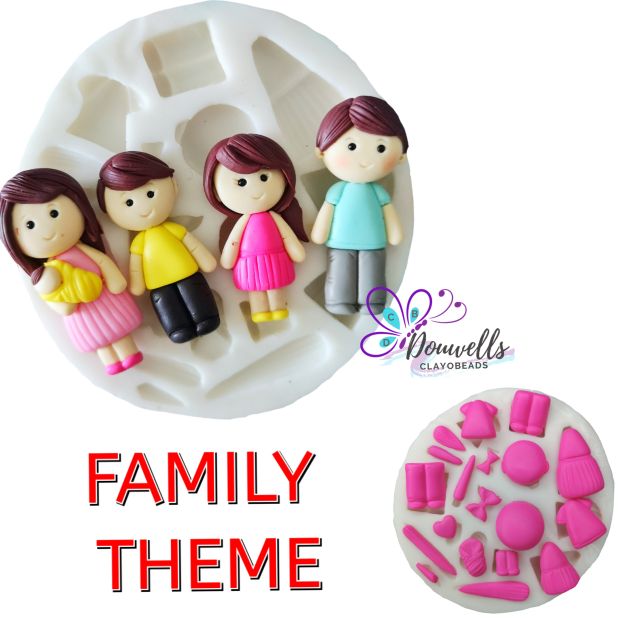Air Dry Clay Silicone Molds