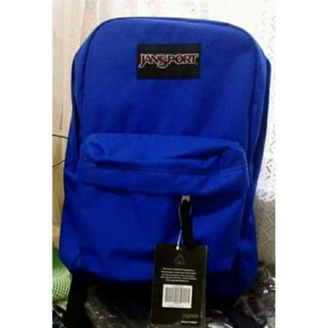 royal blue jansport backpack