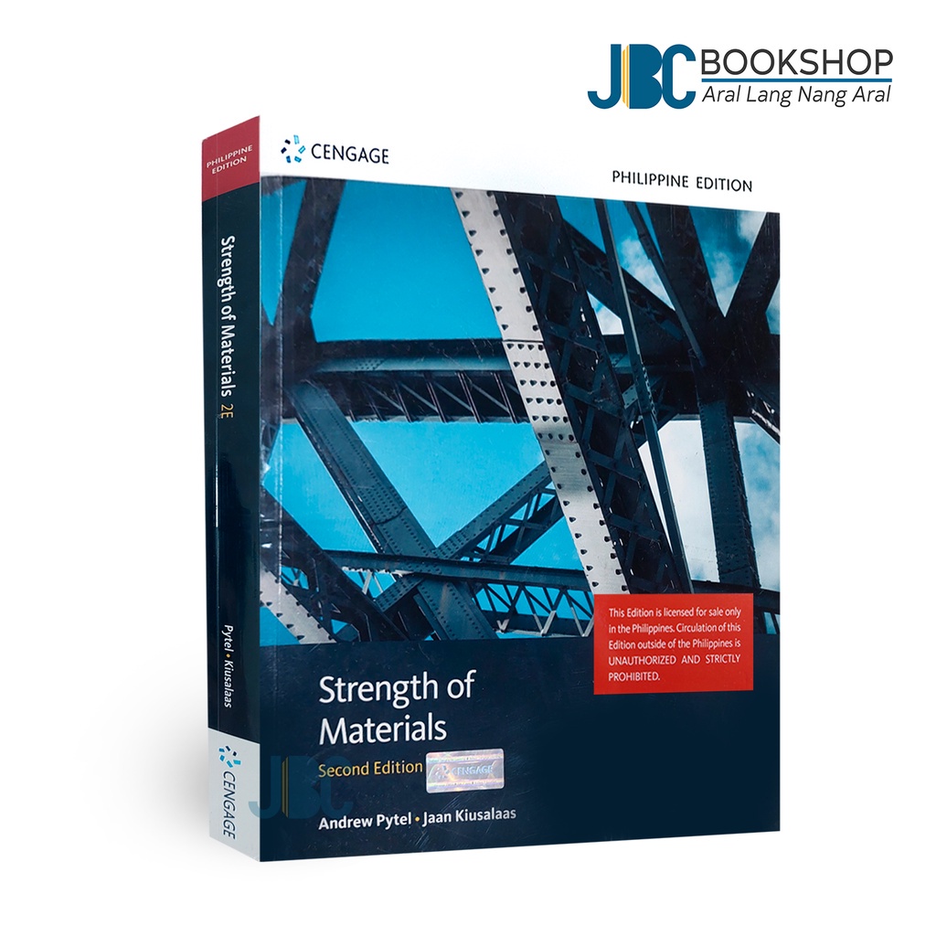 Strength Of Materials 2nd Edition By Andrew Pytel & Jaan Kiusalaas ...