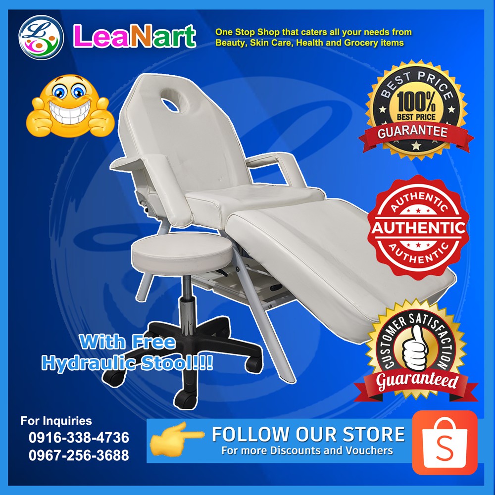 Facial Bed With Free Stool Spa Bed With Free Stool Massage Bed With