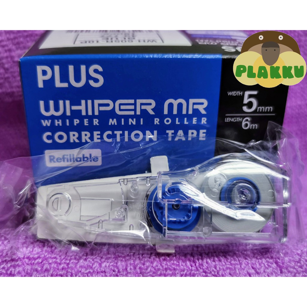 PLUS WHIPER MR Correction Tape Refill WH605R Shopee Philippines