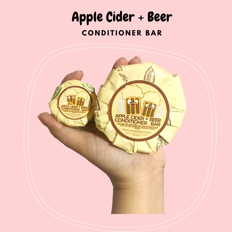Apple Cider Vinegar + Beer Conditioner Bar