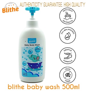 blithe baby milk body wash and shampoo for kids gentle ph balanced 5.5 for sensitive skin tear free