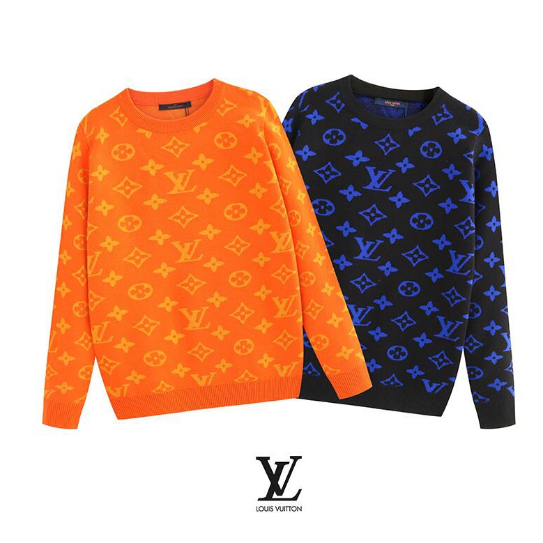 orange louis vuitton sweater