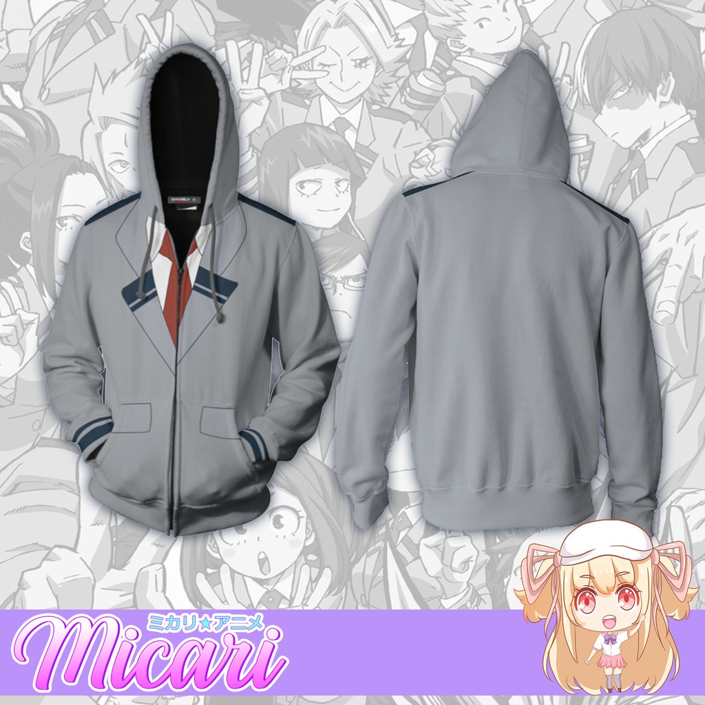 Micari Boku No Hero Academia My Hero Academia 3d Anime Jacket Shopee Philippines