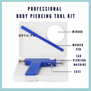 Gryu.ph Professional Ear Piercing Gun Tool Set w/ 12 pairs Us Fancy Earring Pad #3