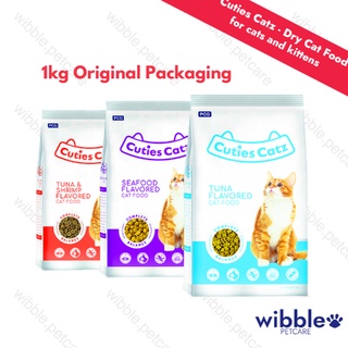Cuties Catz - Dry Cat Food - Original Packaging (1kg)