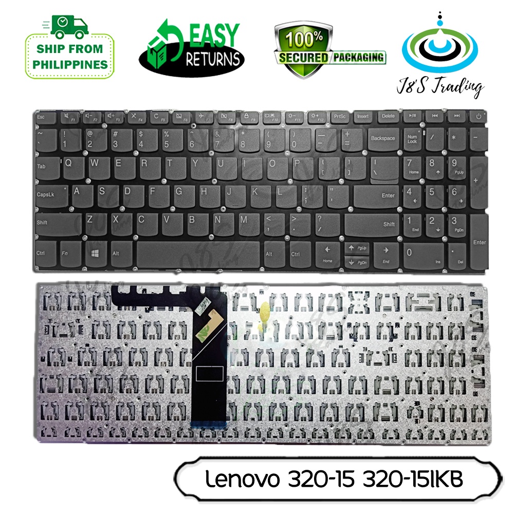 Lenovo Idea Pad 330 330S15Arr Keyboard Replacement With Power 330S15Ast 330S15Ikb Shopee