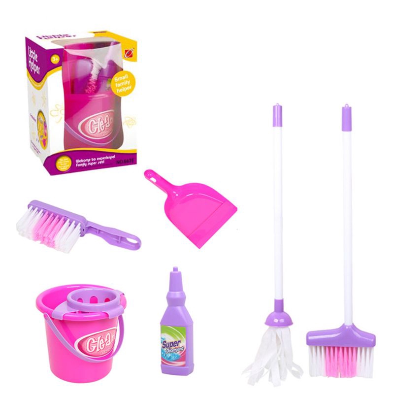 childrens sweeping brush set