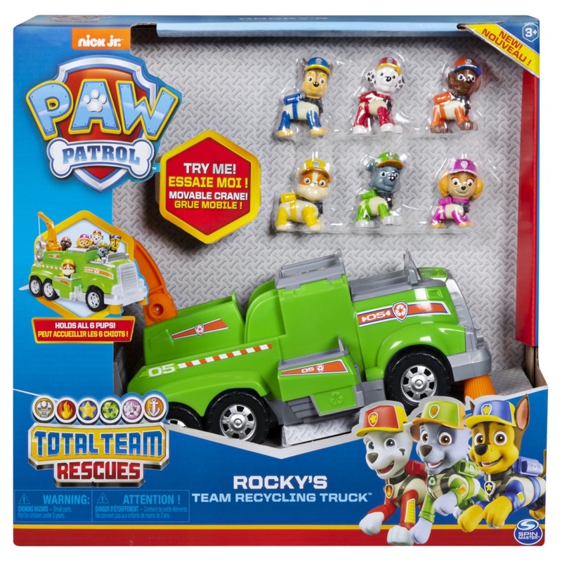 paw patrol total team rescue chase