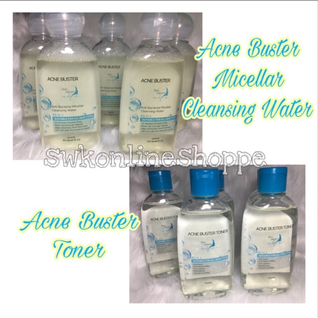 best cleansing water for acne