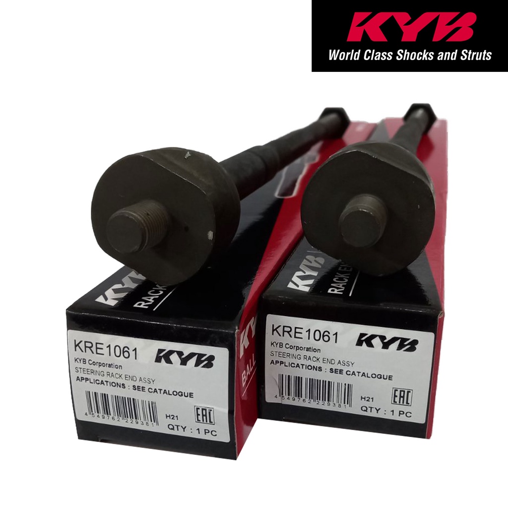 KYB KAYABA Rack End for Isuzu DMAX PICKUP, ALTERRA 2003 2007 Set of 2