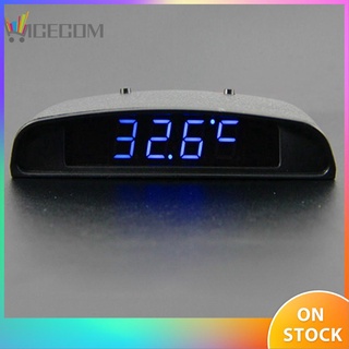 Cdrox Car Windshield Dashboard Digital Clock Transparent Design Suction Clock Car Styling Accessories 