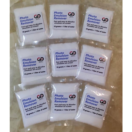 （Hot）Photo / stencil  Emulsion Remover silk screen printing 10g #2