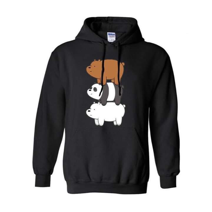 hoodie jacket we bare bears