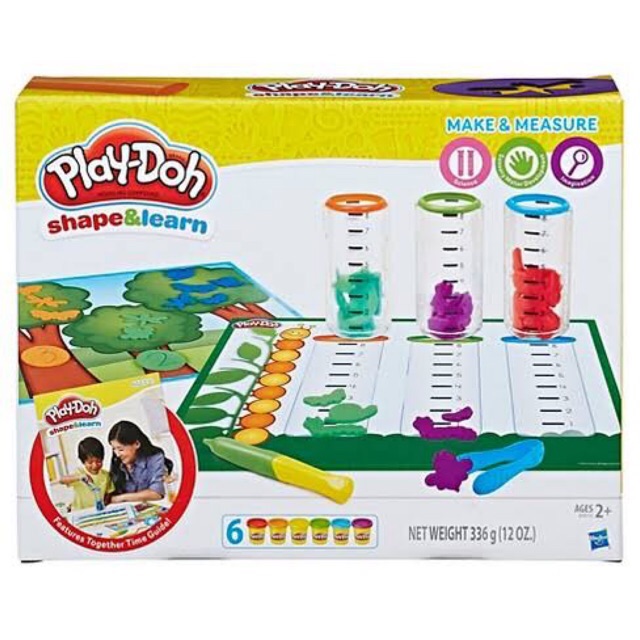 play doh shape and learn