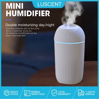 LUSCENT 420ML High Capacity Air Humidifier Ultrasonic Air Purifier ...