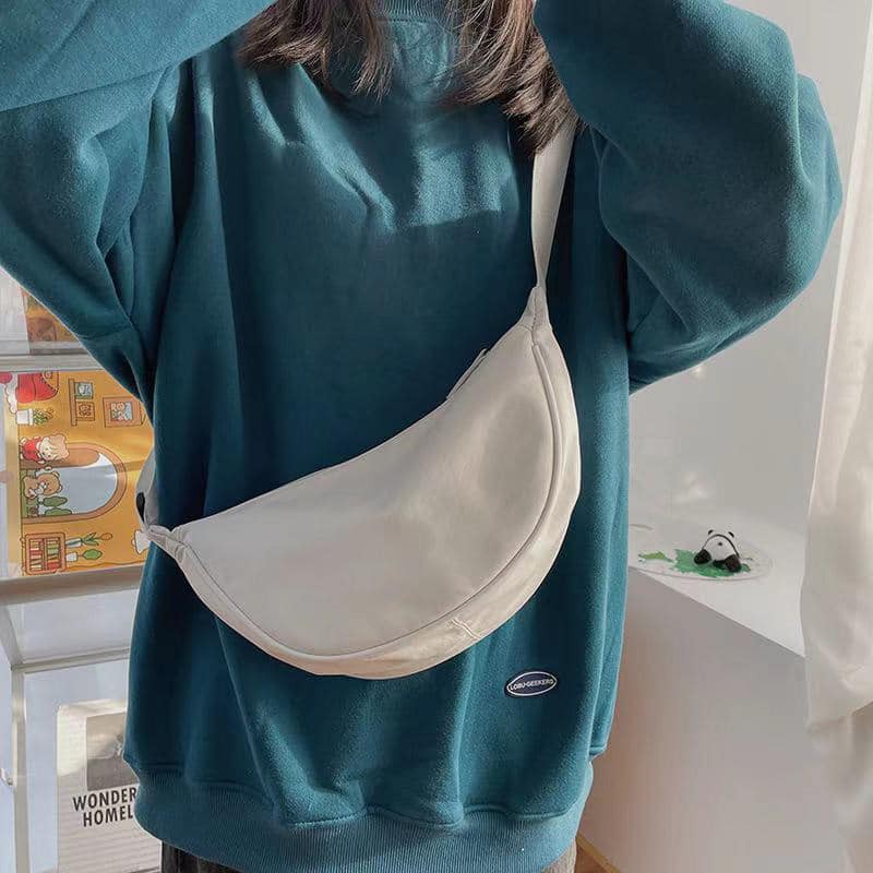 New Trendy Korean Women Fashion Wild Nylon Dumpling Large Capacity