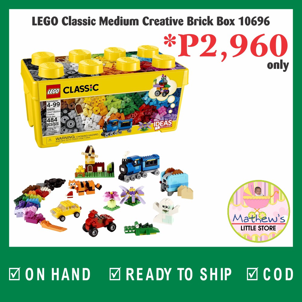 lego classic medium creative brick box 10696