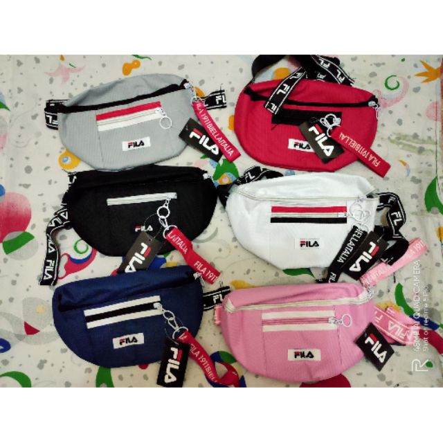 fila belt bag pink