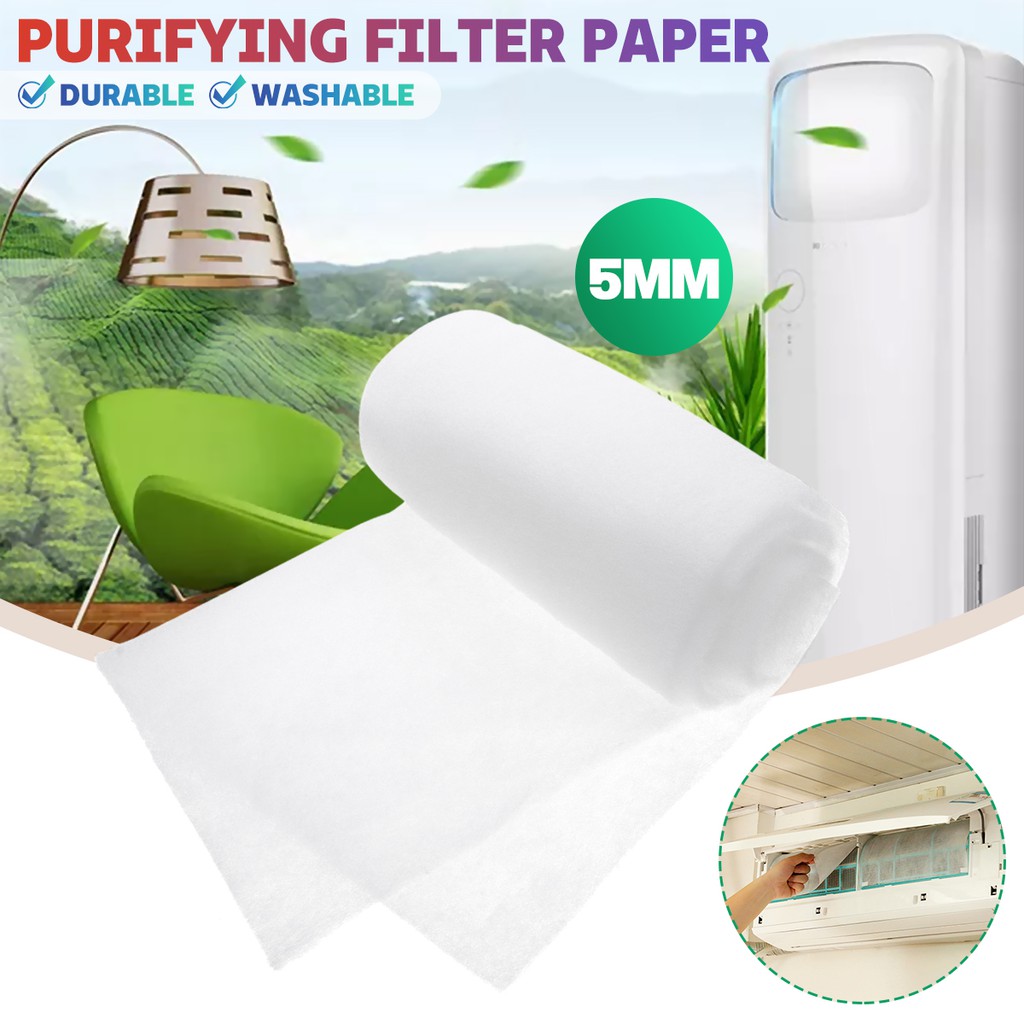 5MM Air Conditioner Filter G4 5MM Thickness Air Filter Cotton Washable 400x900mm 550x950mm