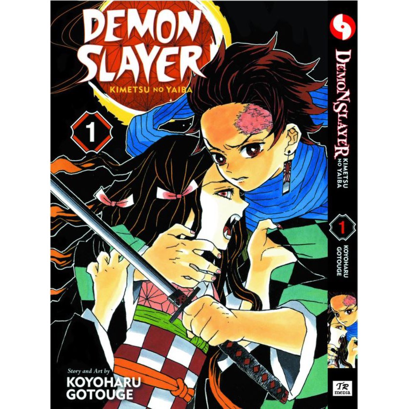 Demon Slayer Kimetsu No Yaiba Manga English Volume 1 15 By Tr Media Read Description First Shopee Philippines