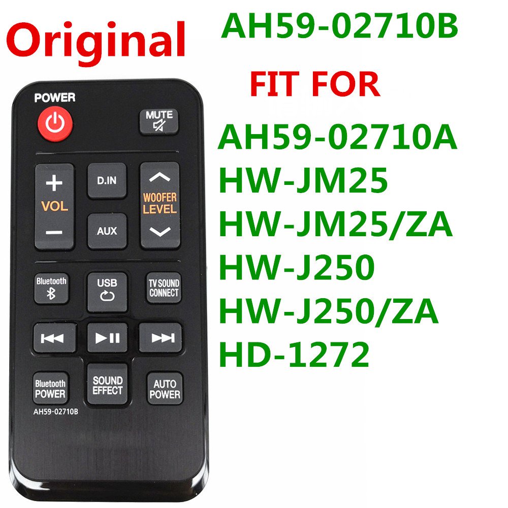 New AH59-02710B Original Remote For AH59-02710A For Samsung Home theater Soundbar Remote HW-JM25 HW-JM25/ZA HW-J250 HW-J250/ZA #2