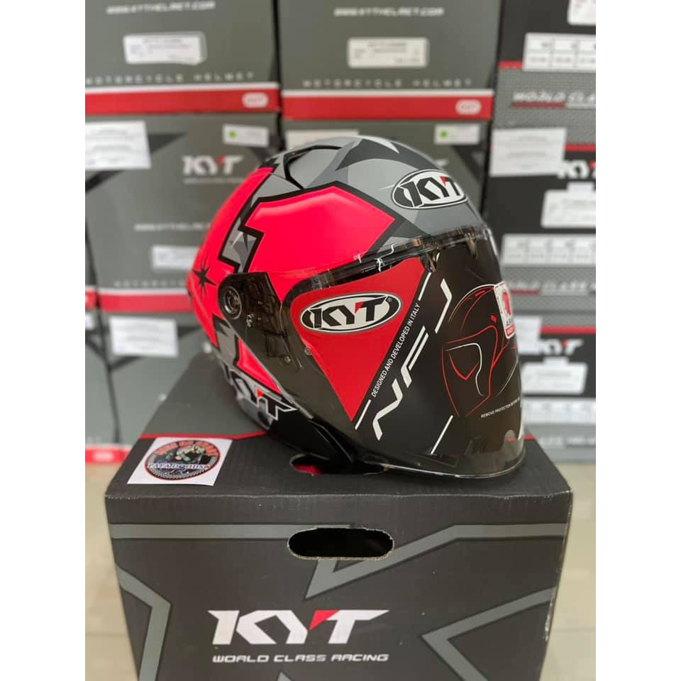 KYT NFJ HALF FACE HELMETS Shopee Philippines