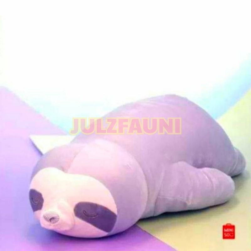 miniso sloth plush