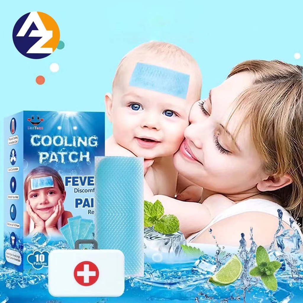 AZ Baby Fever Patches for kids Fever & Pain Relief, Cooling