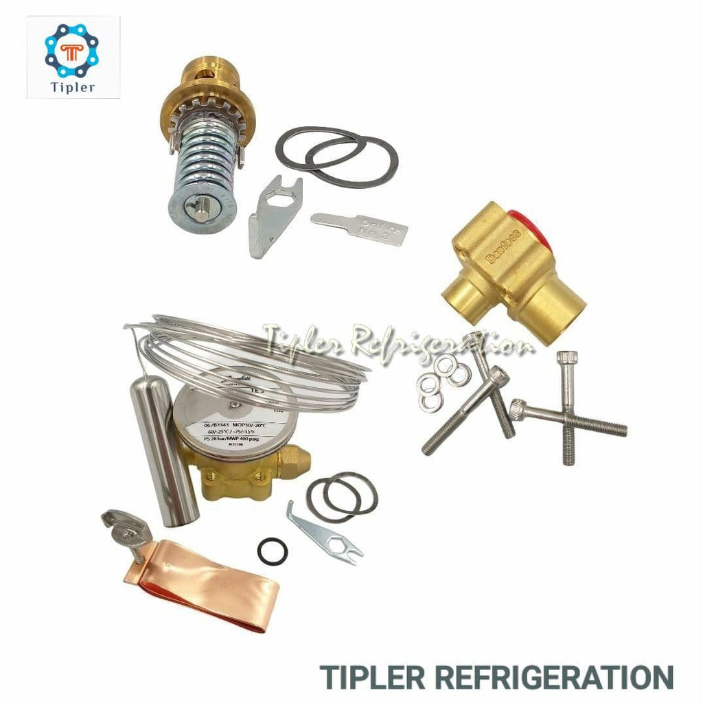 Thermostatic Expansion Valve TE5 (067B3343) with Orifice 3 and 1/2 x 5/