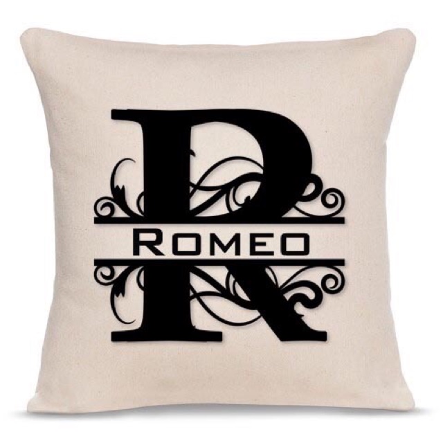 Monogram Throw Pillows Shopee Philippines