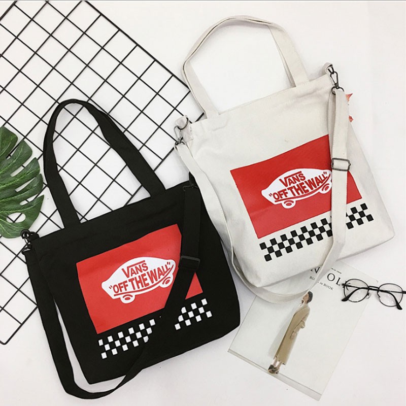 vans canvas tote bag