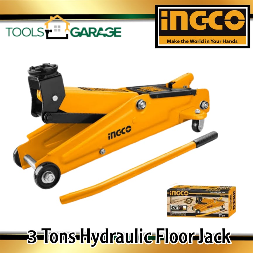 INGCO Hydraulic Floor Jack Stand 3 Ton (HFJ302) Shopee Philippines