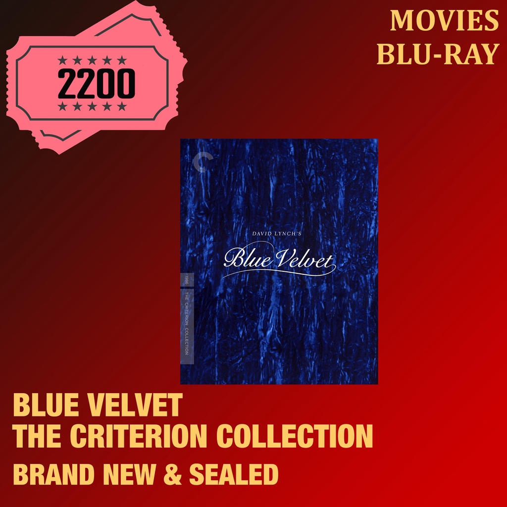 Blue Velvet The Criterion Collection (Bluray) David Lynch