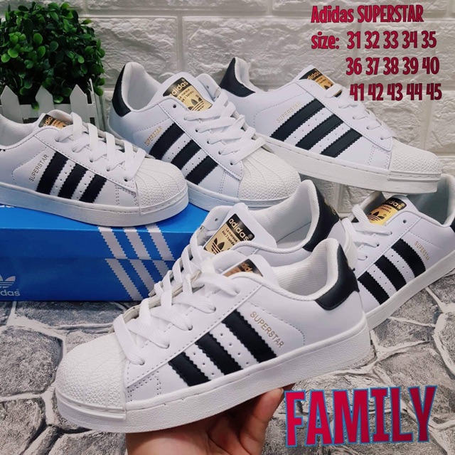 adidas superstar family