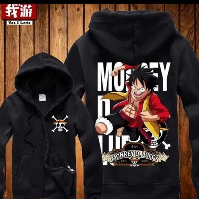 New Design One Piece Hood Jacket Anime Shopee Philippines