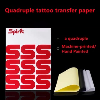 10pcs/bag Spirit Original Tattoo Transfer Paper Thickening Tattoo Stencil Classic Sheet Carbon Print #1