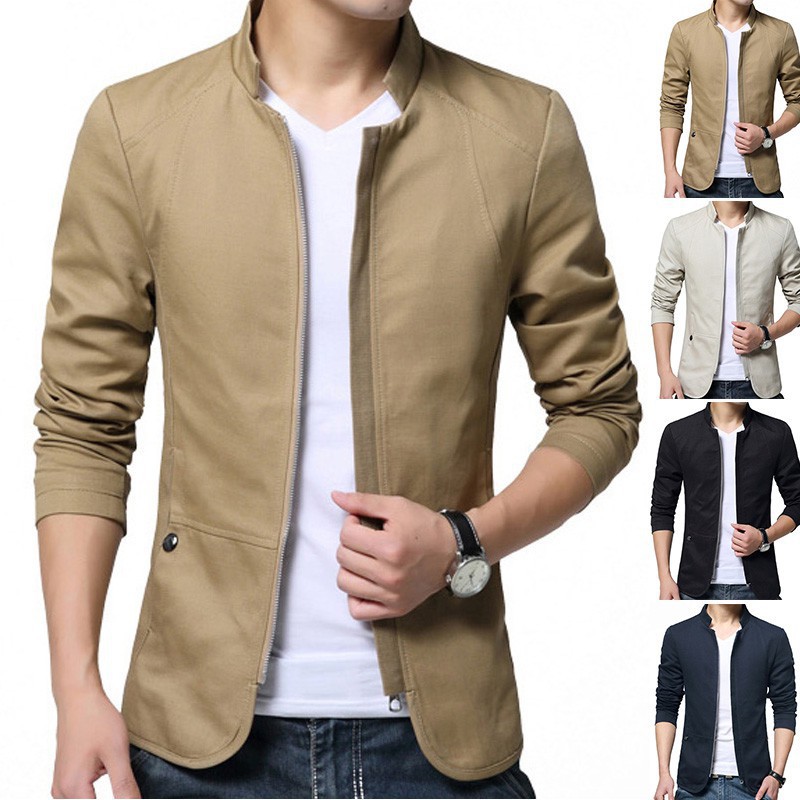 men's casual blazers slim fit