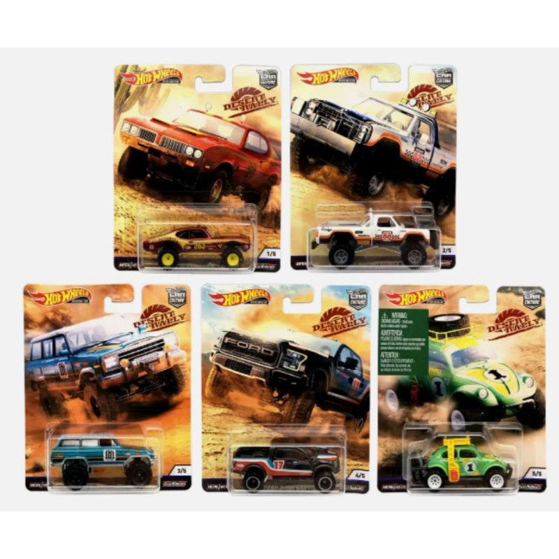 hot wheels car culture desert rally