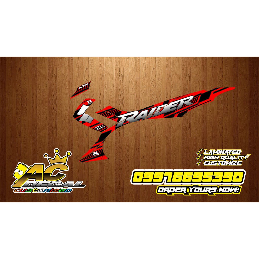 Raider 150 Newbreed Decal (Mech#1) | Shopee Philippines