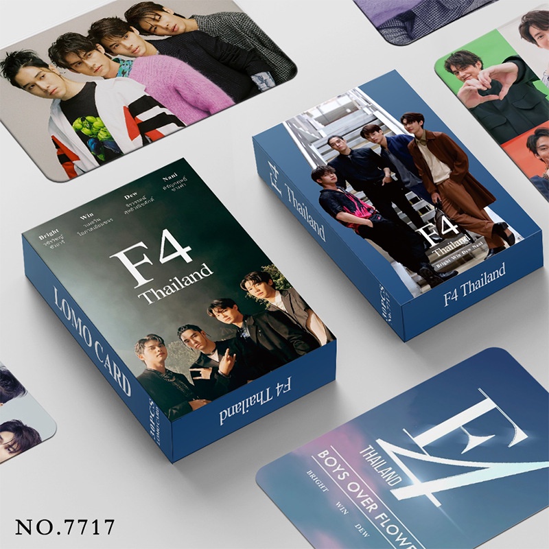 BrightWin F4 LOMO CARD他 30Pcs/Box Bright win F4 Thailand Lomo Card Photocard