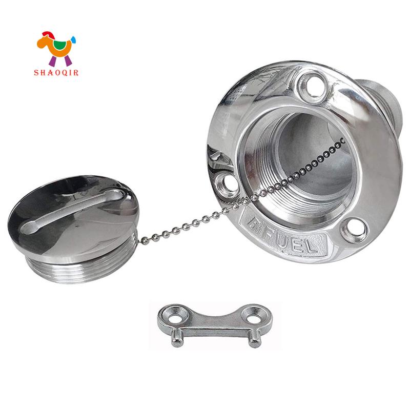 Marine Metal Deck Fuel Filler Port Mirror ed Stainless Steel Filler