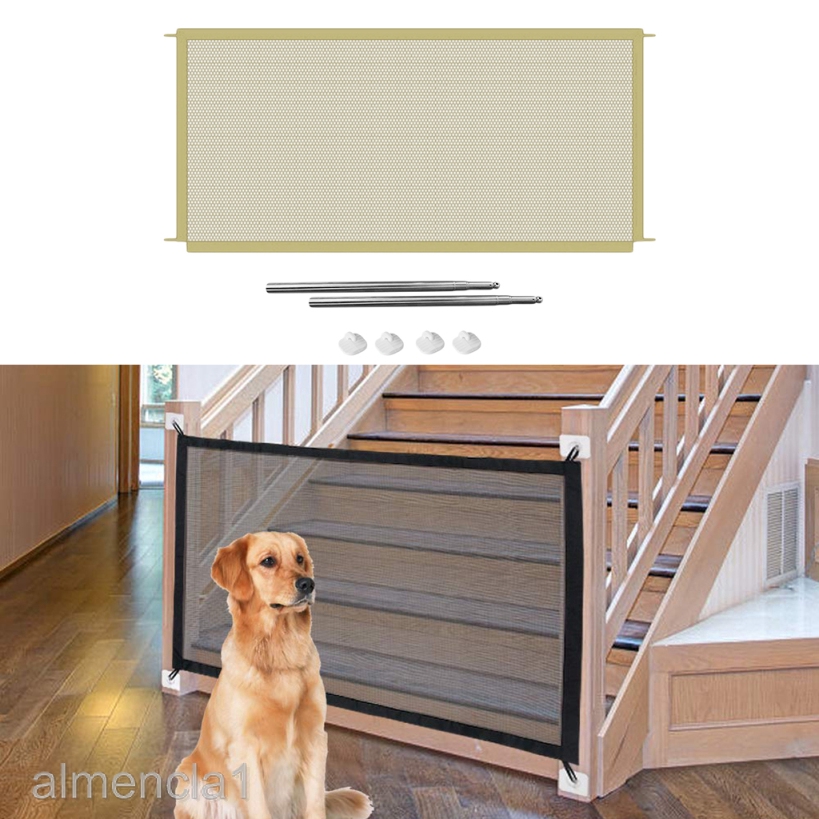 retractable dog gate for stairs